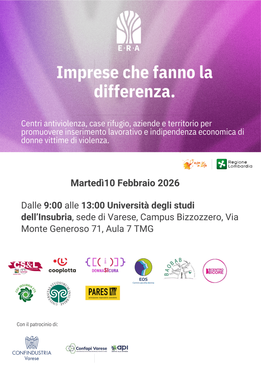 Imprese che fanno la differenza – 10 febbraio&nbsp;2026